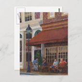 Corner Restaurant Briefkaart (Voorkant / Achterkant)