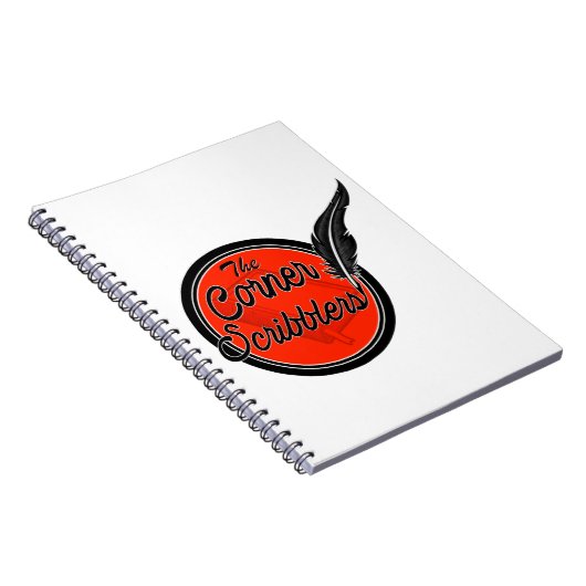 Corner Scribblers Logo Notitieboek (Rechterzijde)