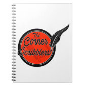 Corner Scribblers Logo Notitieboek (Voorkant)