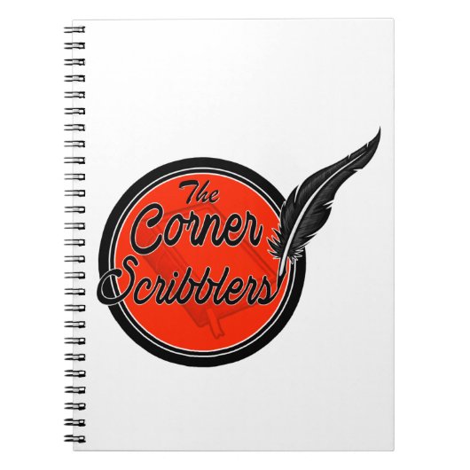 Corner Scribblers Logo Notitieboek (Voorkant)