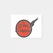 Corner Scribblers Logo Post-it® Notes (Voorkant)