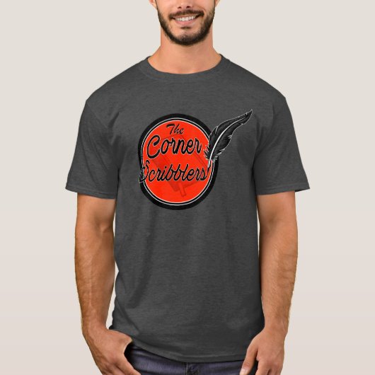 Corner Scribblers Logo T-Shirt (Voorkant)
