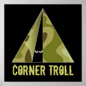 Corner Troll Camper Print (Voorkant)