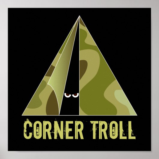 Corner Troll Camper Print (Voorkant)