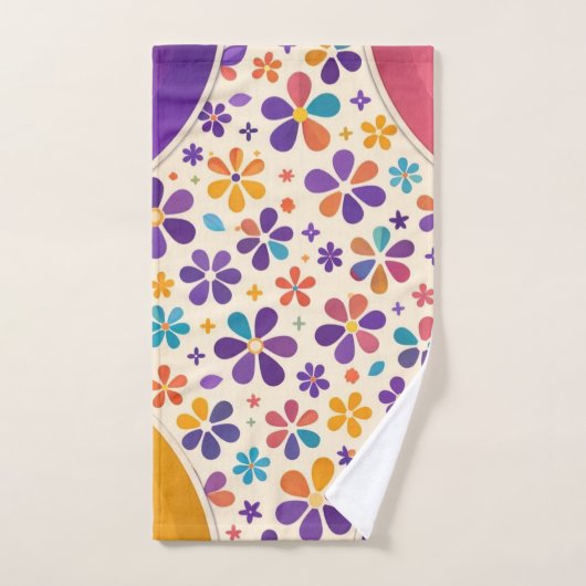 Cornerstone Bloom — Royal Violet Variant Handdoek (Handdoek)