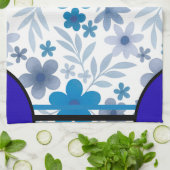 Cornerstone Blossom Indigo Theedoek (Gevouwen)