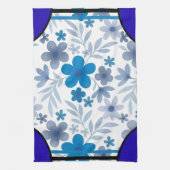 Cornerstone Blossom Indigo Theedoek (Verticaal)