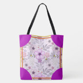 Cornerstone Blossom Lavendel Tote Bag (Achterkant)