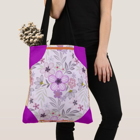 Cornerstone Blossom Lavendel Tote Bag (Dichtbij)
