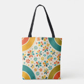 Cornerstone Blossom Mid‑Century Tote Bag (Achterkant)