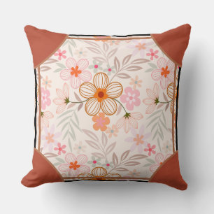 Cornerstone Blossom Oranje Kussen