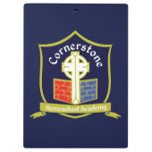 Cornerstone Homeschool Academy  Klembord (Achterkant)