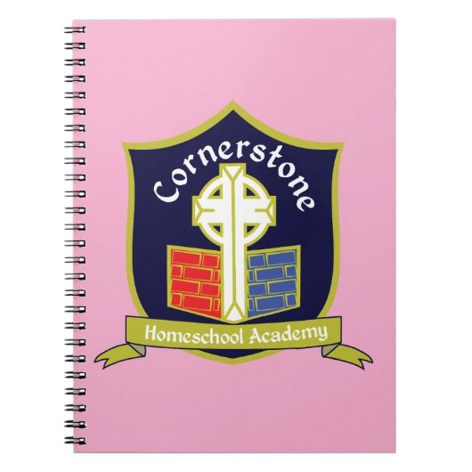 Cornerstone Homeschool Academy  Notitieboek (Voorkant)
