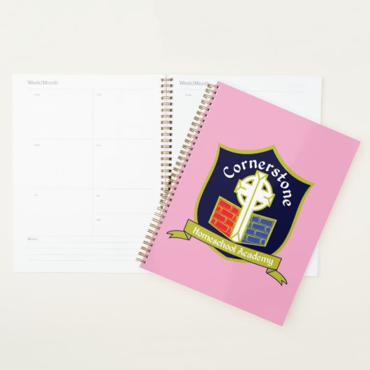 Cornerstone Homeschool Academy  Planner (Display)
