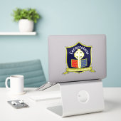 Cornerstone Homeschool Academy  Sticker (Laptop op bureau)