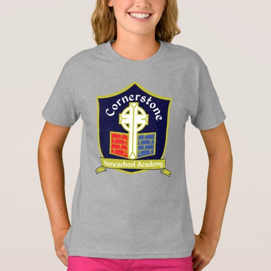 Cornerstone Homeschool Academy T-shirt (Voorkant)