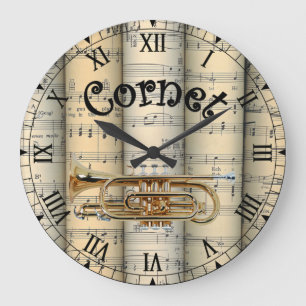 Cornet ~ Rollend vel Music ~ Uniek ~ Grote Klok