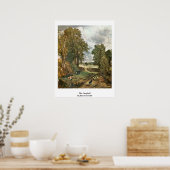 Cornfield door John Constable Poster (Keuken)