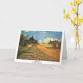 Cornfield door Sisley Alfred Kaart (Gele Bloem)