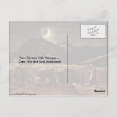 Cornfield in het monlicht van Samuel Palmer Briefkaart (Achterkant)