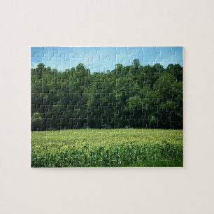 Cornfield in Rural North Carolina Poster Muismat Legpuzzel