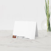 Cornfield Lege Notecard van de zomer Kaart (Achterkant)