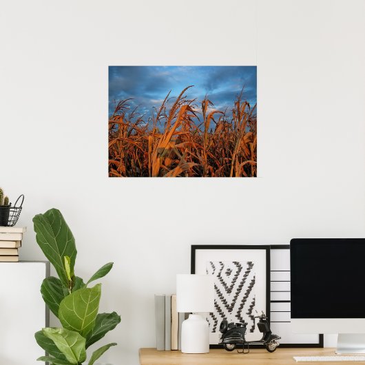 Cornfield Poster (Thuiskantoor)