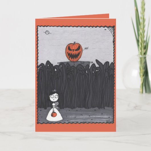 Cornfield Pumpkinhead Kaart (Voorkant)