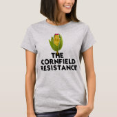 Cornfield Resistance - Vrouwelijke gekleurde T - s T-shirt (Voorkant)
