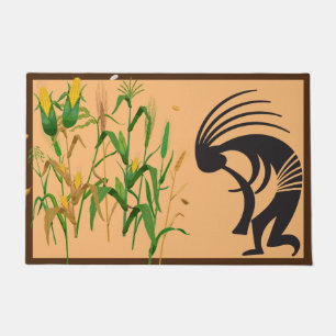 Cornfield Springtime Kokopelli Doormat Deurmat