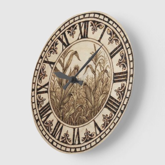Cornfield Wall Clock Grote Klok (Hoek)