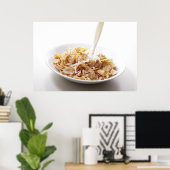 cornflakes en melk poster (Thuiskantoor)