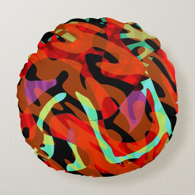 CoRnfliKt Rond Kussen (Voorkant)