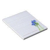 Cornflower Bachelor Buttonnen Flowers Blue Lined Notitieblok (Schuin)