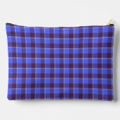 Cornflower Blue and Livid Brown Plaid Etui (Achterkant)