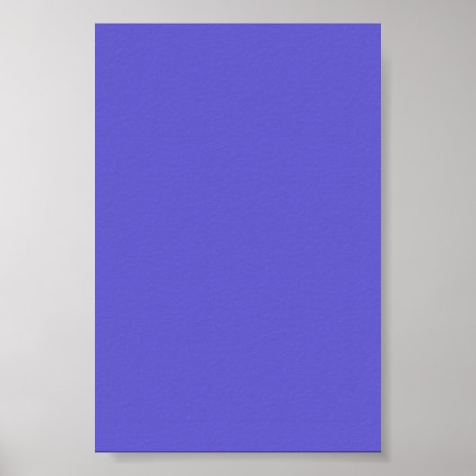 Cornflower Blue Background op een Poster (Voorkant)
