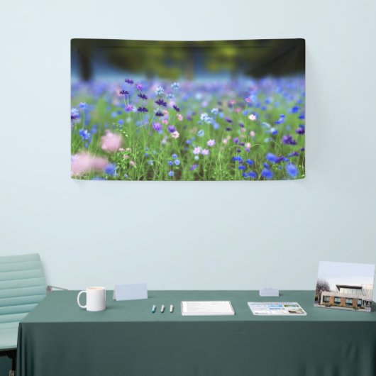 Cornflower Blue Banner (Beurs)