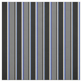 Cornflower Blue, beige, Black, Grey, Midnight Blue Stof (Swatch)