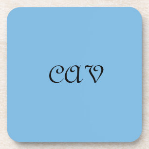 Cornflower Blue Bier Onderzetter