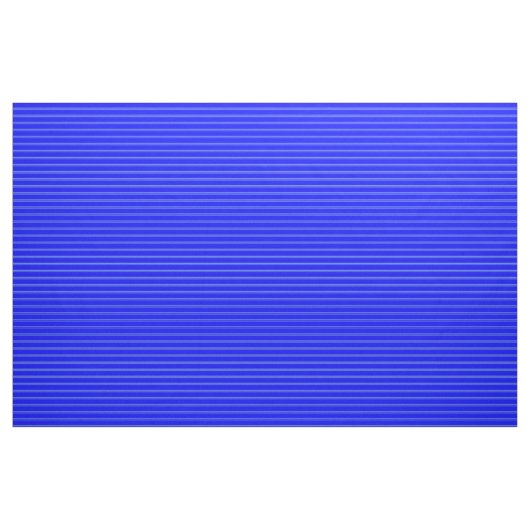 Cornflower Blue & Blue Lined Pattern Stof (Yard (91,4 cm))