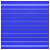 Cornflower Blue & Blue Lined Pattern Stof (Swatch)