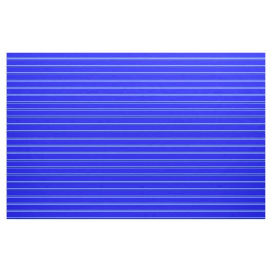 Cornflower Blue & Blue Lined Pattern Stof (Fat Quarter)