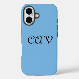 Cornflower Blue iPhone 16 Hoesje
