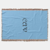 Cornflower Blue Deken (Voorkant)