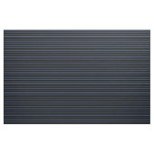 Cornflower Blue en Black Pattern of Stripes Stof (Yard (91,4 cm))