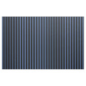 Cornflower Blue en Black Stripes/Lines Pattern Stof (Fat Quarter)
