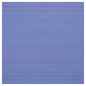 Cornflower Blue en donkerblauwe strepen Stof (Swatch)