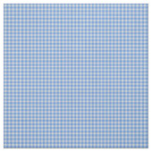 Cornflower Blue Gingham Check Pattern  Stof (Swatch)