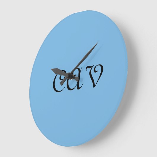 Cornflower Blue Grote Klok (Hoek)