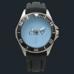 Cornflower Blue Horloge<br><div class="desc">Deze prachtige korenbloem blauwe luidspreker houdt uw luidspreker opgeladen en blauw. Het kan ook worden gepersonaliseerd om het uw eigen unieke luidspreker te maken.</div>